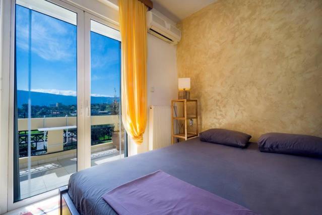 Sea View Penthhouse Apartment Soúda Ngoại thất bức ảnh